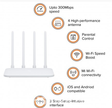 Xiaomi mi 4c Router